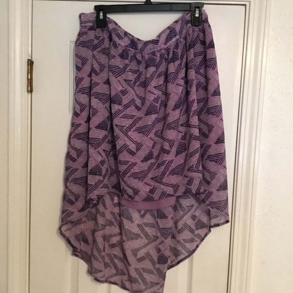 NWT Converse High Low Skirt XL